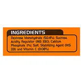 Dabur Glucoplus-C Orange Flavour Powder, 250 gm, Pack of 1
