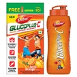 Dabur Glucoplus-C Instant Energy Orange Flavour Powder, 500 gm Refill Pack (Free Sipper)