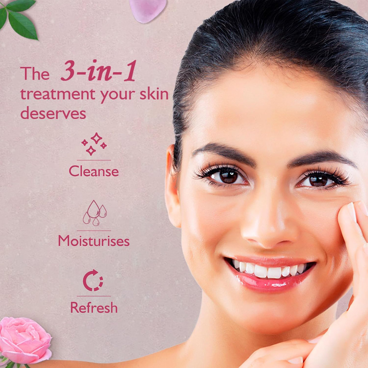 Dabur Gulabari Face Cleanser 100 ml, Pack of 1 Dabur Gulabari Face Cleanser 100 ml, Pack of 1