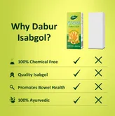 Dabur Sat Isabgol Powder, 200 gm, Pack of 1
