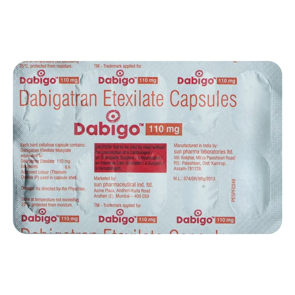 Dabigo 110 mg Capsule 10's