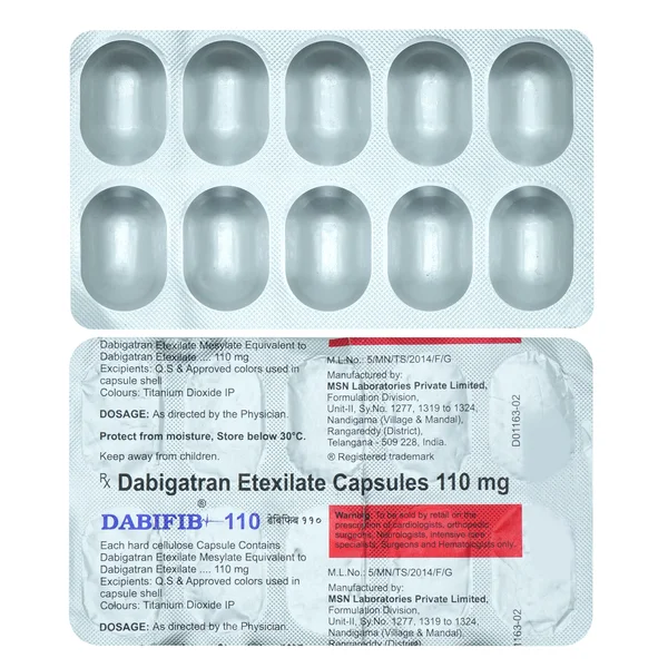 Dabifib 110 Capsule 10's