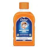 Dabur Sanitize Antiseptic Liquid, 125 ml, Pack of 1