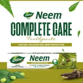 Dabur Herb'l Neem Germ Protection Toothpaste, 100 gm, Pack of 1