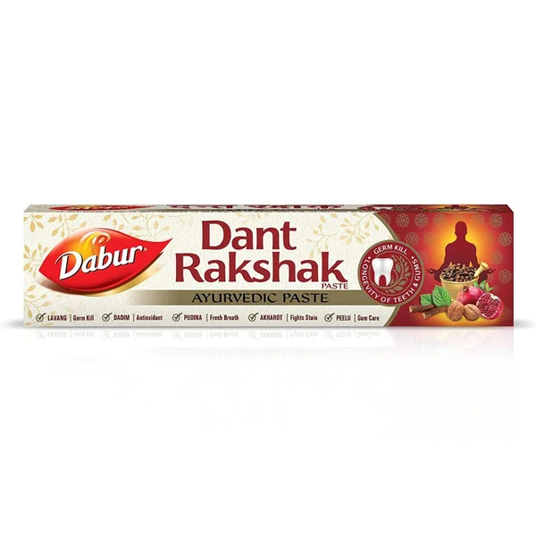 Dabur Dant Rakshak Ayurvedic Toothpaste, 80 gm, Pack of 1