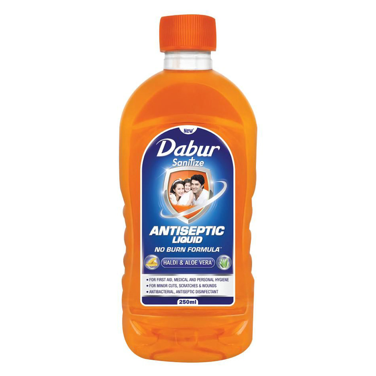 Dabur Sanitize Antiseptic Liquid, 250 ml, Pack of 1 Dabur Sanitize Antiseptic Liquid, 250 ml, Pack of 1