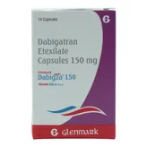 Dabigza 150 mg Capsule 14's, Pack of 1 CAPSULE