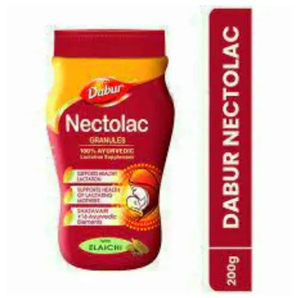 Dabur Nectolac Elaichi Flavour Granules, 200 gm