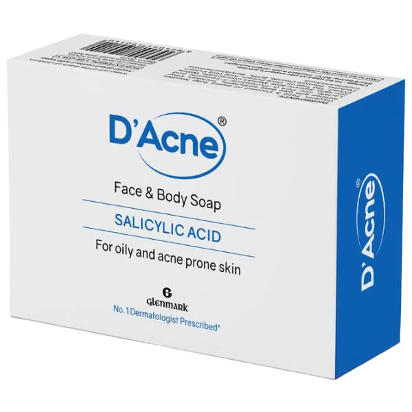 D Acne Salicylic Acid Body Soap, 75 gm