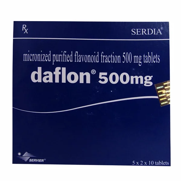 Daflon 500 mg Tablet 10's, Pack of 10