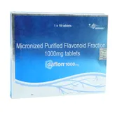 Daflon 1000 mg Tablet 18's, Pack of 18 TABLETS