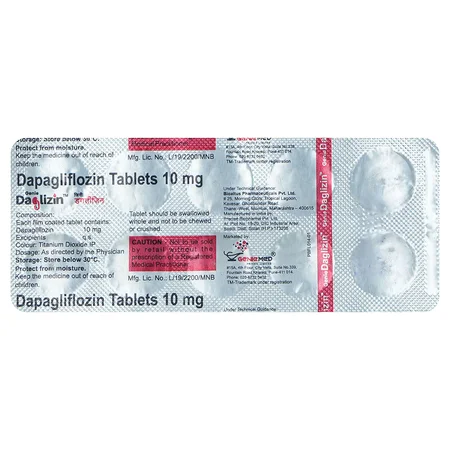 Daglizin Tablet 10's
