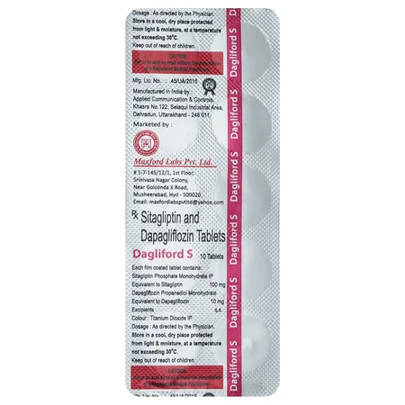 Dagliford S Tablet 10's