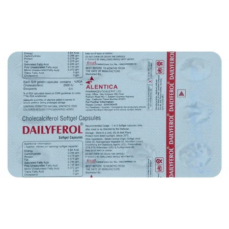 Dailyferol Softgel Capsule 10's