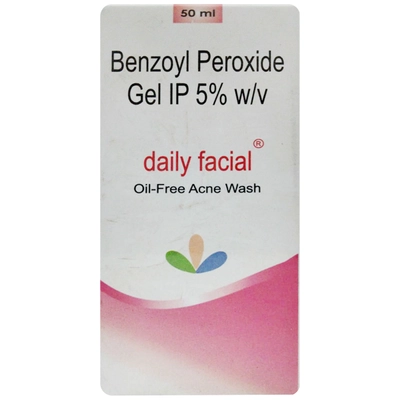 Daily Facial Acne Wash 50 ml, Pack of 1 FACEWASH