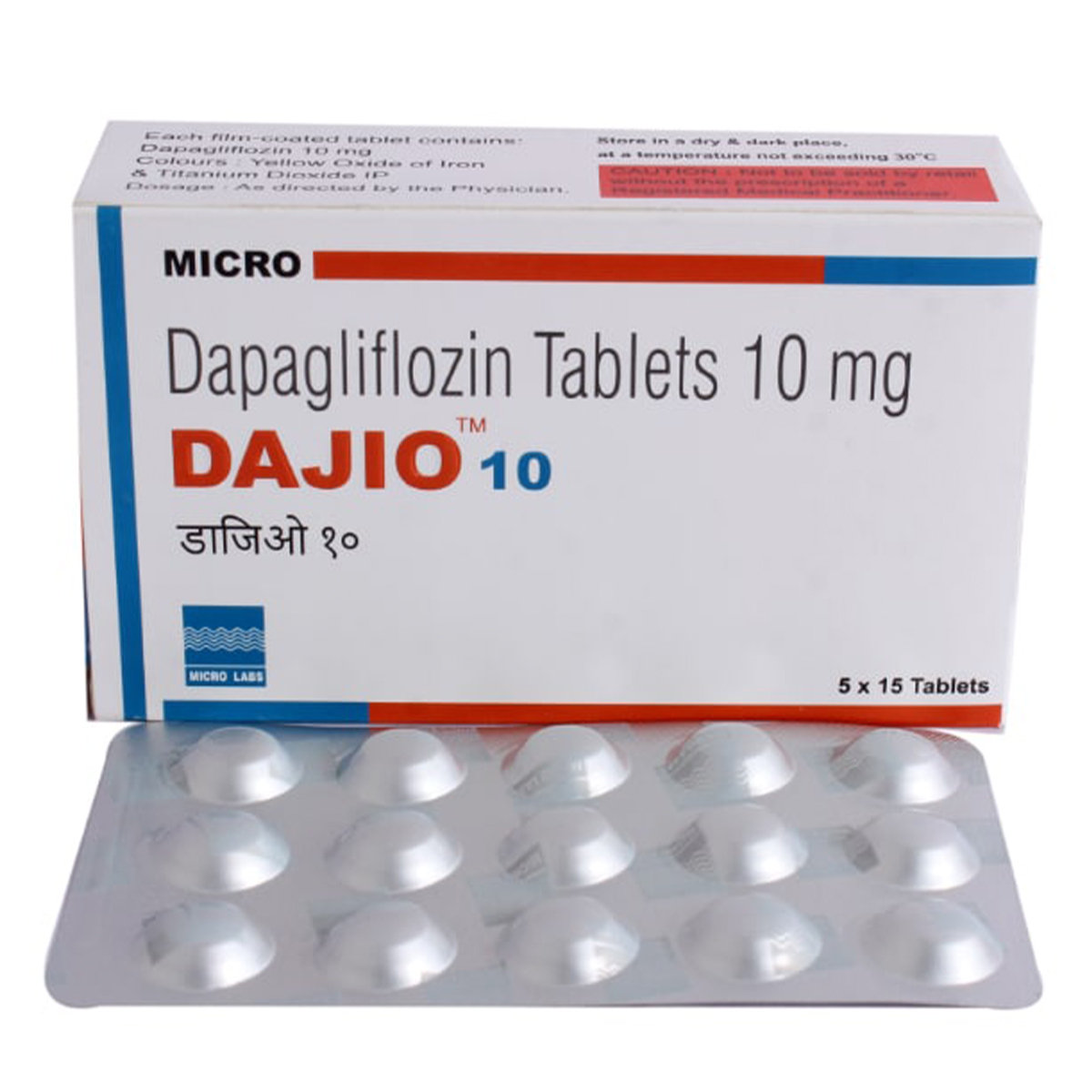 Dajio 10 Tablet 15's, Pack of 15 TABLETS Dajio 10 Tablet 15's, Pack of 15 TABLETS
