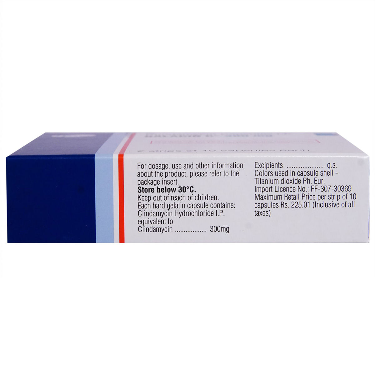 Buy Dalacin C 300 mg Capsule 10's Online