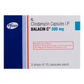 Dalacin C 300 mg Capsule 10's, Pack of 10 CAPSULES