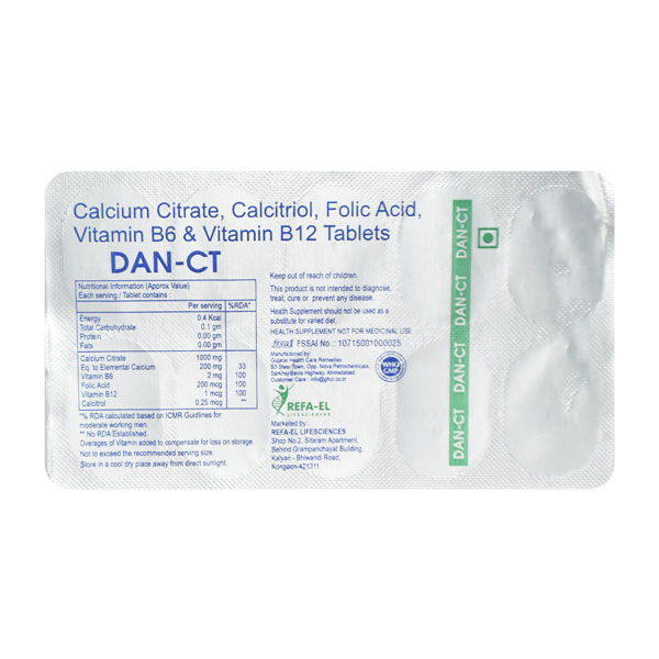 Buy Dan-CT Tablet 10's Online