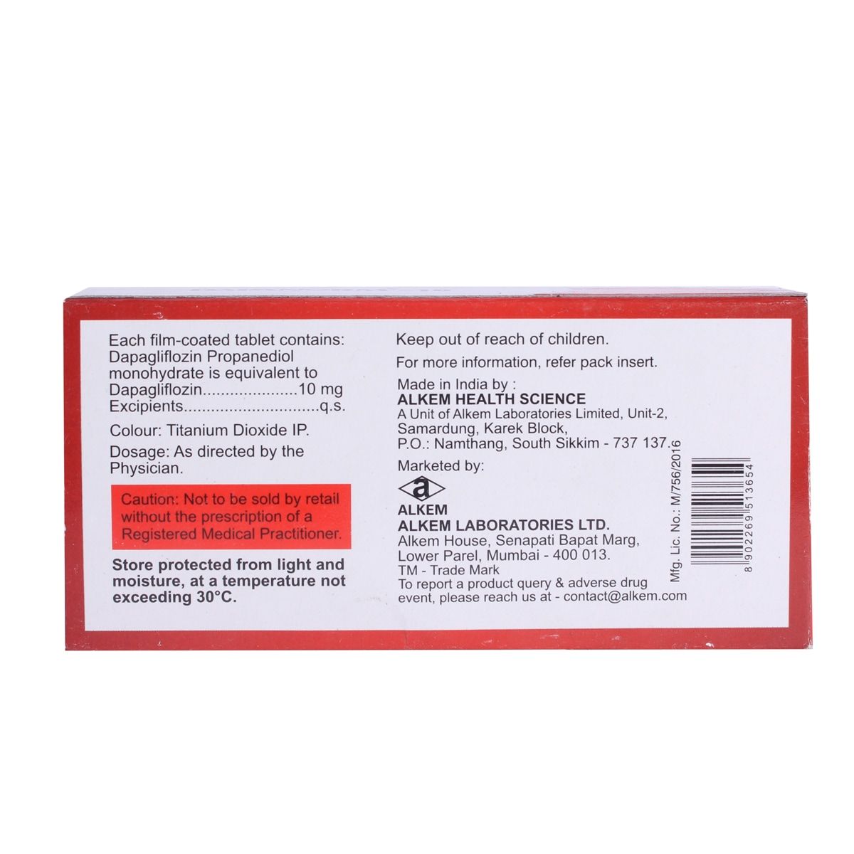 Dapanorm 10 Tablet 10's Price, Uses, Side Effects, Composition - Apollo ...