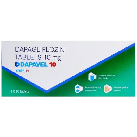 Dapavel 10 Tablet 10's