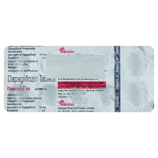 Dapasis-10 Tablet 10's