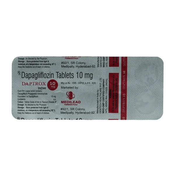 Daptrox 10 mg Tablet 10's, Pack of 10 TABLETS