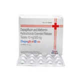 Dapaglyn M 500 Tablet 15's, Pack of 15 TabletS