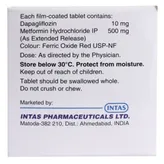 Daparyl-M 10/500 Tablet 10's, Pack of 10 TABLETS
