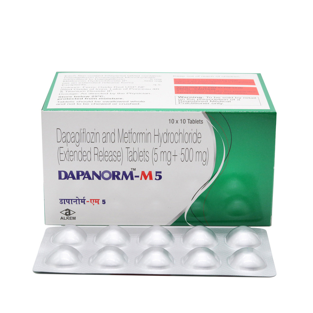 Dapanorm-M 5 Tablet 10's, Pack of 10 TABLETS Dapanorm-M 5 Tablet 10's, Pack of 10 TABLETS