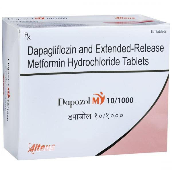 Dapazol M 10/1000 Tablet 15's, Pack of 15 TABLETS Dapazol M 10/1000 Tablet 15's, Pack of 15 TABLETS