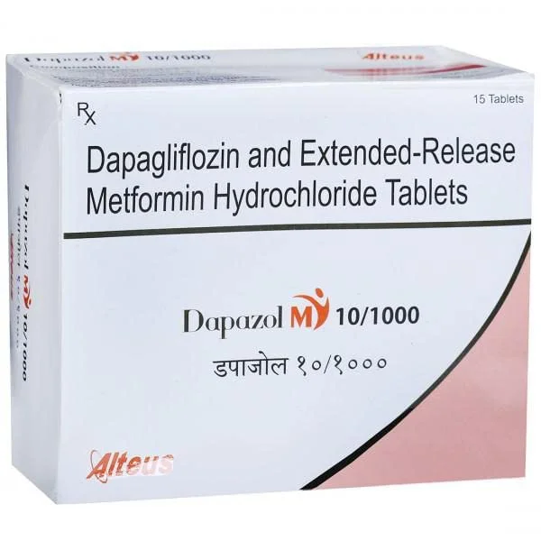 Dapazol M 10/1000 Tablet 15's