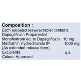 Dapazol M 10/1000 Tablet 15's, Pack of 15 TABLETS