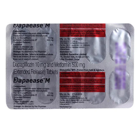 Dapaease M Tablet 10's