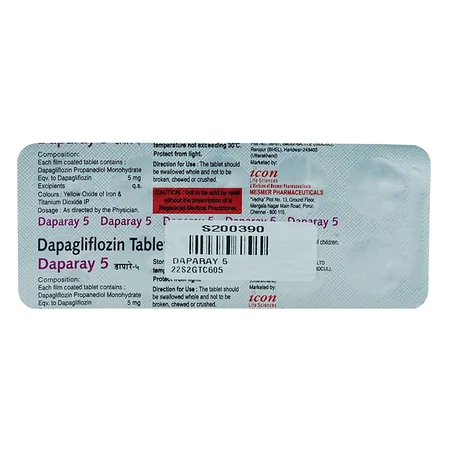 Daparay 5 Tablet 10's