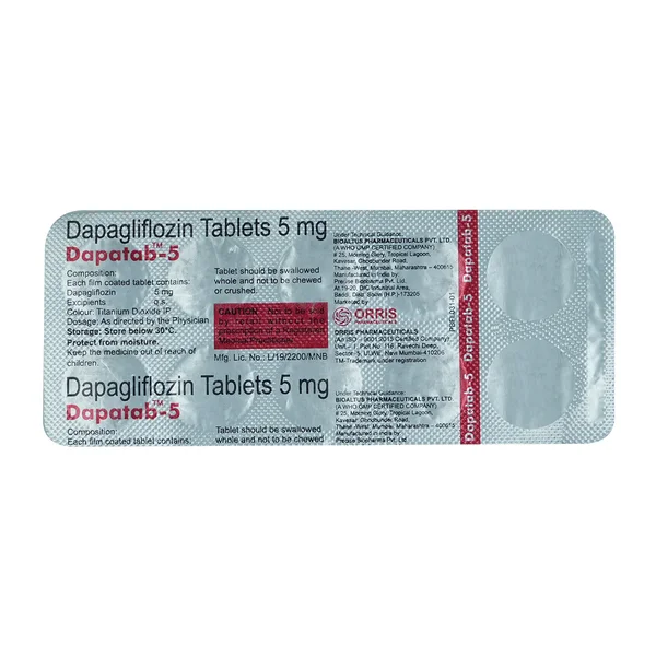 Dapatab-5 Tablet 10's