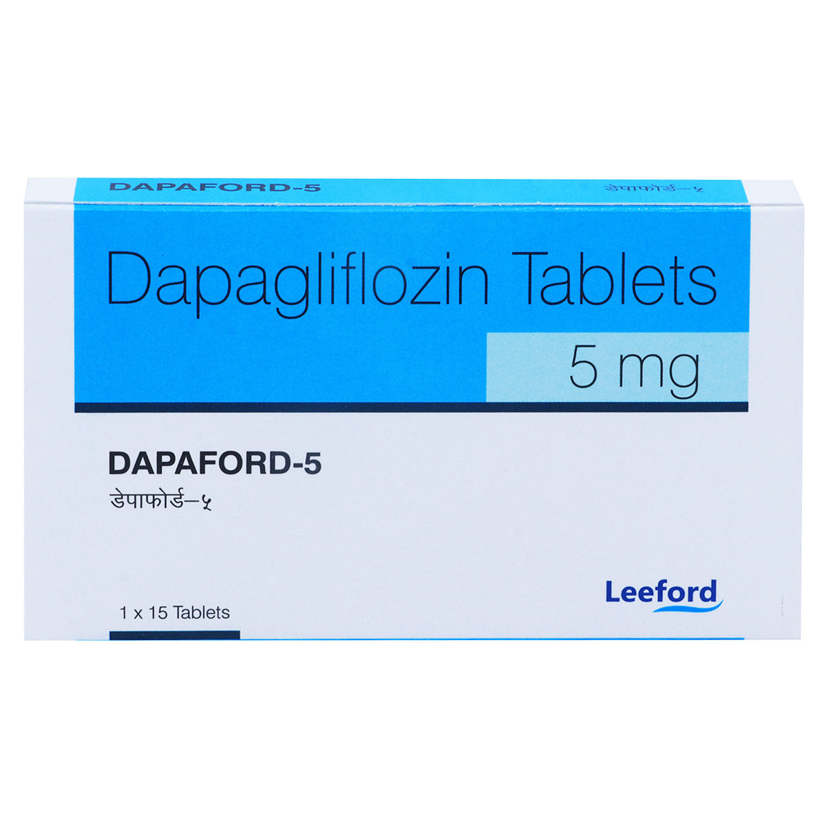 Dapaford-5 Tablet 15's, Pack of 15 TabletS Dapaford-5 Tablet 15's, Pack of 15 TabletS