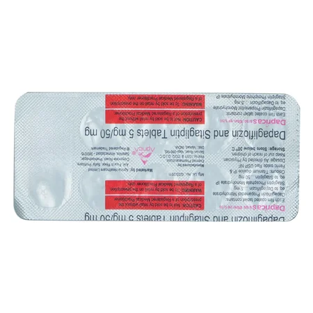 Daprica S 5 mg/50 mg Tablet 10's