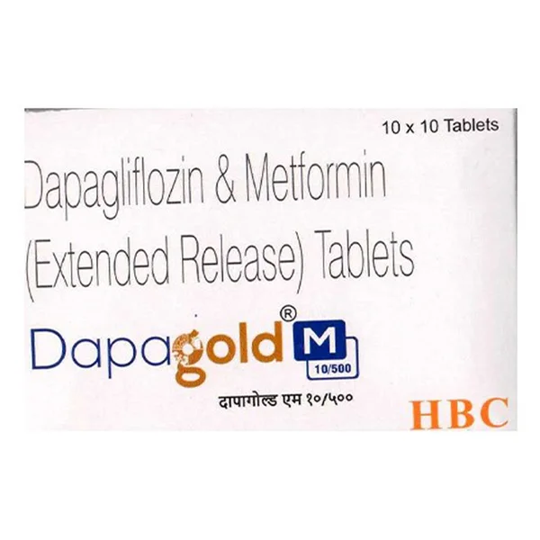 Dapagold M 10/500 Tablet 10's