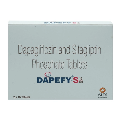 Dapefy-S 10/100 Tablet 15's, Pack of 15 TabletS