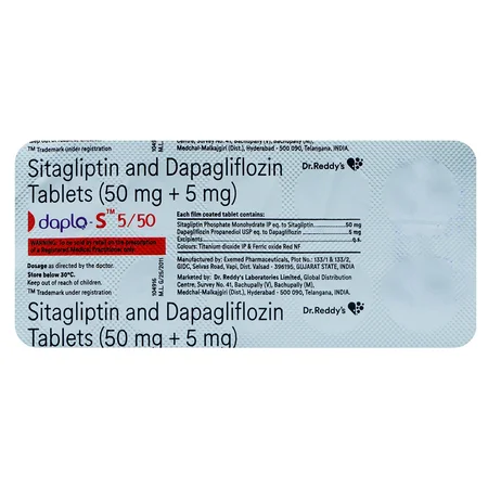 Daplo-S 5/50 Tablet 10's