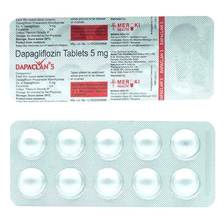 Dapaclan 5 Tab 10'S