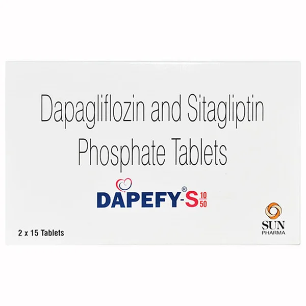 Dapefy-S 10/50 Tablet 15's