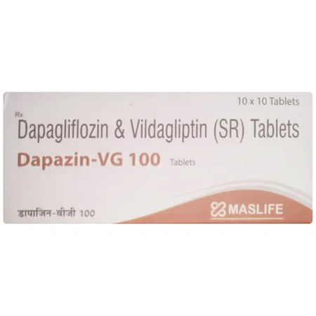 Dapazin-VG 100 Tablet 10's