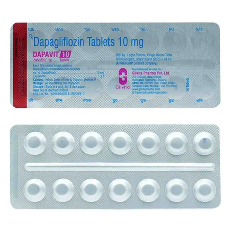 Dapavit 10 Tablet 14's