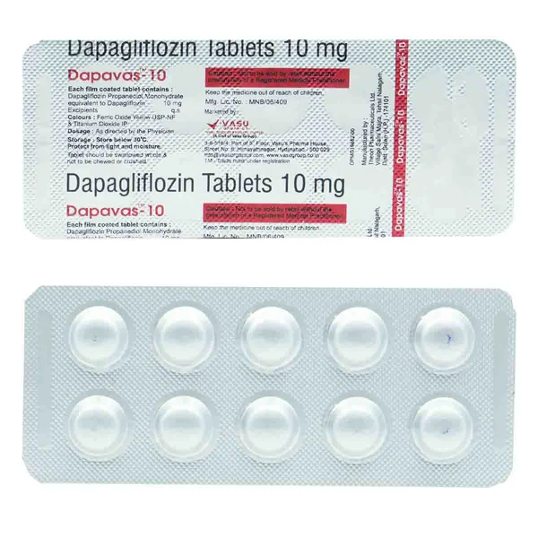 Dapavas-10 Tablet 10's