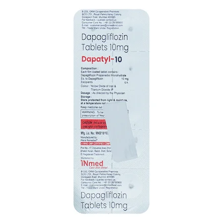 Dapatyl-10 Tablet 10's