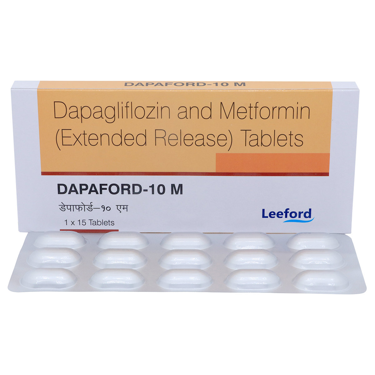 Dapaford-10 M Tablet 15's, Pack of 15 TABLETS Dapaford-10 M Tablet 15's, Pack of 15 TABLETS