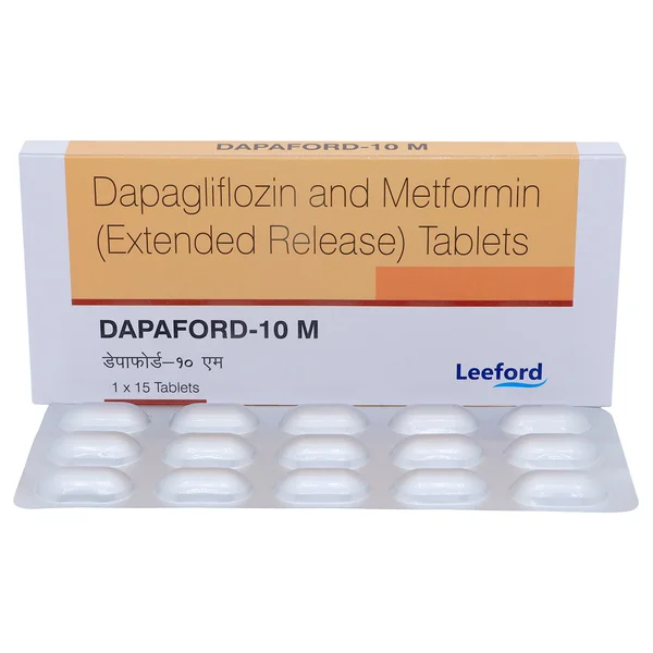 Dapaford-10 M Tablet 15's