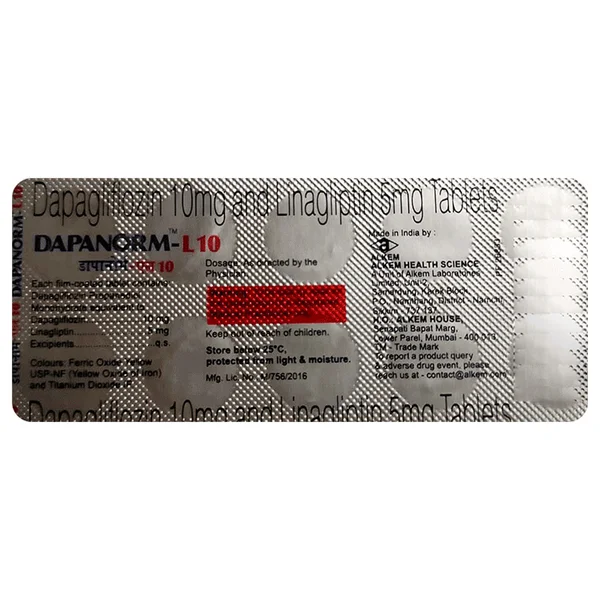 Dapanorm-L10 Tablet 10's